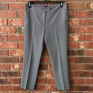 Ann Taylor Factory Black & White Woven Dress Pants